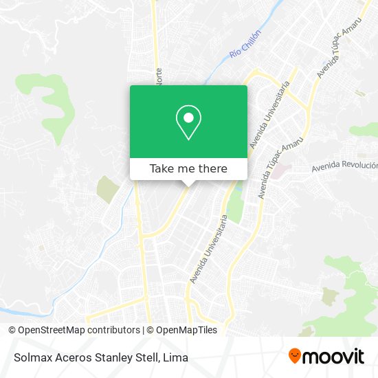 Solmax Aceros Stanley Stell map
