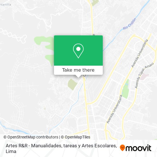 Artes R&R - Manualidades, tareas y Artes Escolares map