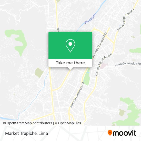Mapa de Market Trapiche