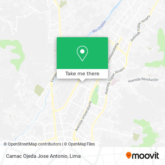 Camac Ojeda Jose Antonio map