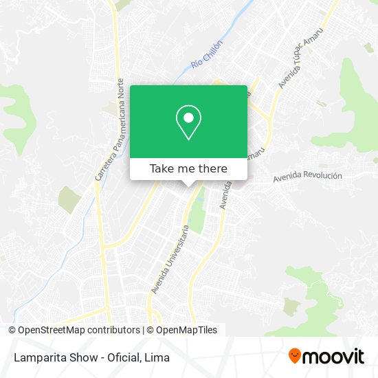 Mapa de Lamparita Show - Oficial