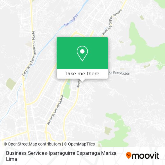 Mapa de Business Services-Iparraguirre Esparraga Mariza