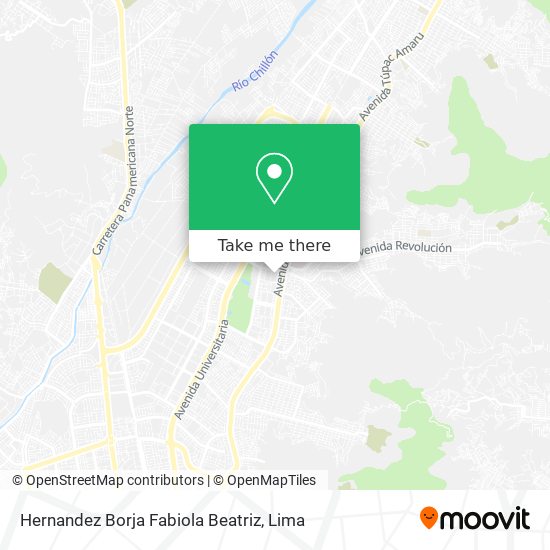 Mapa de Hernandez Borja Fabiola Beatriz