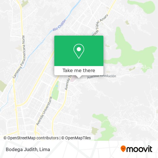 Bodega Judith map