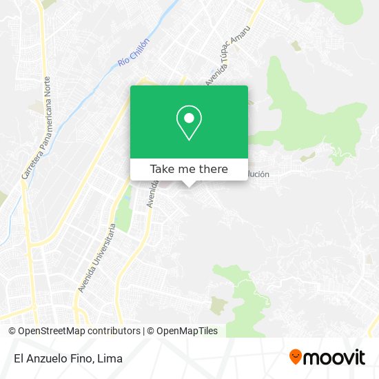 El Anzuelo Fino map