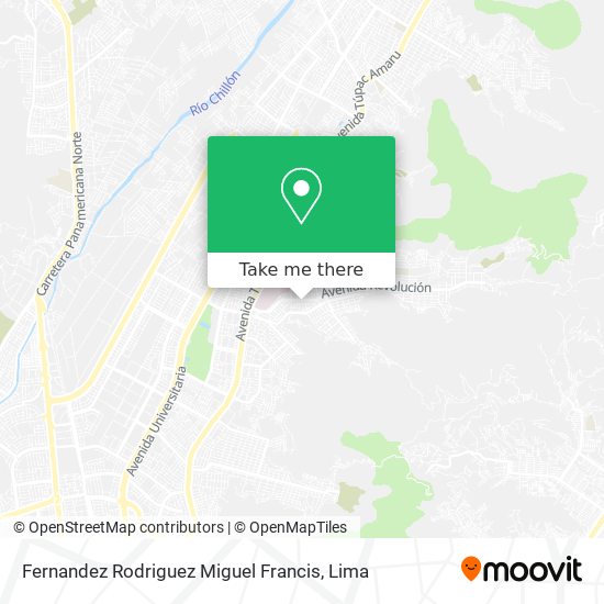 Fernandez Rodriguez Miguel Francis map