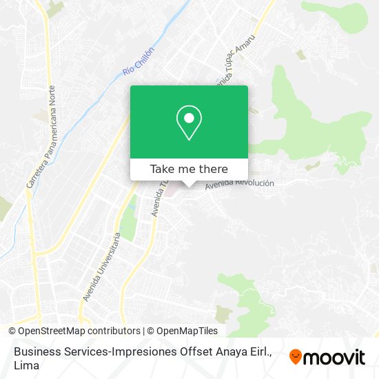 Business Services-Impresiones Offset Anaya Eirl. map