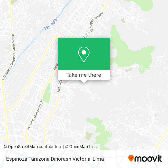 Espinoza Tarazona Dinorash Victoria map