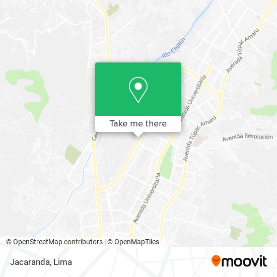 Jacaranda map