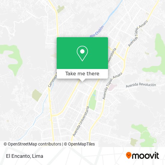 El Encanto map