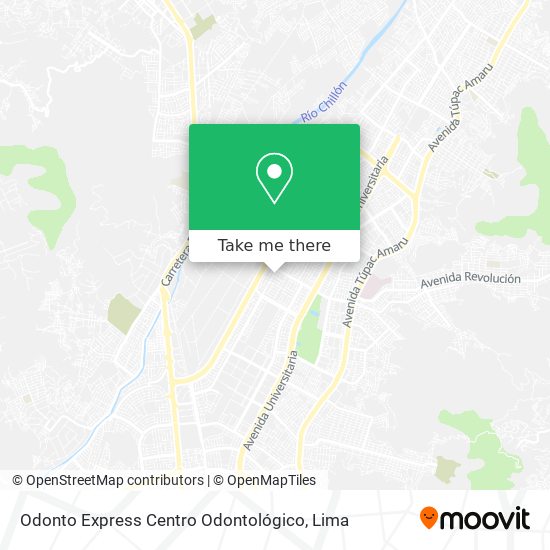 Odonto Express Centro Odontológico map