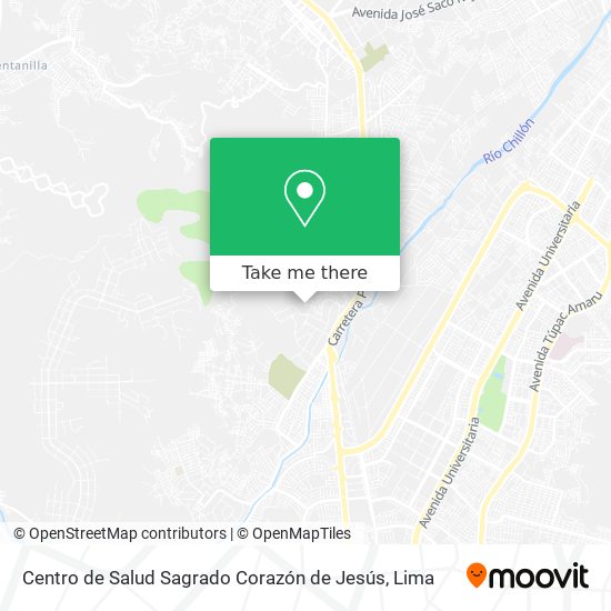 Centro de Salud Sagrado Corazón de Jesús map