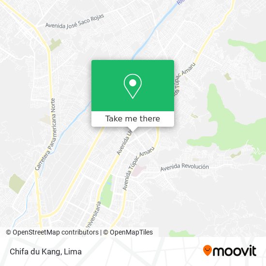 Chifa du Kang map
