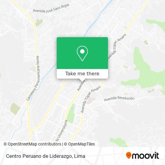 Centro Peruano de Liderazgo map