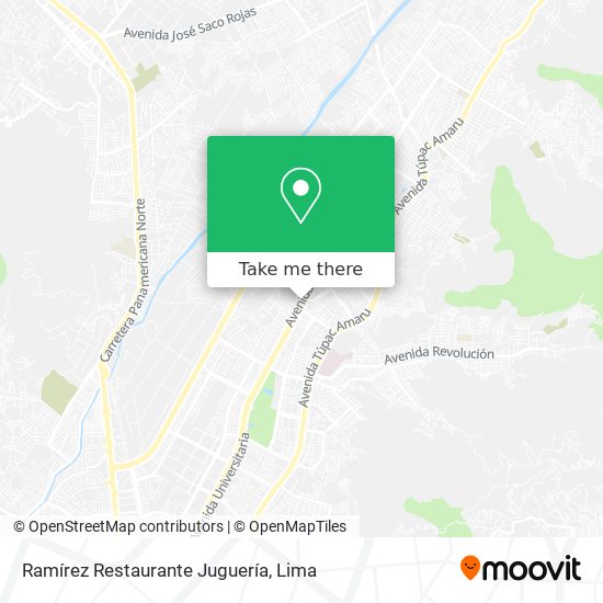 Ramírez Restaurante Juguería map