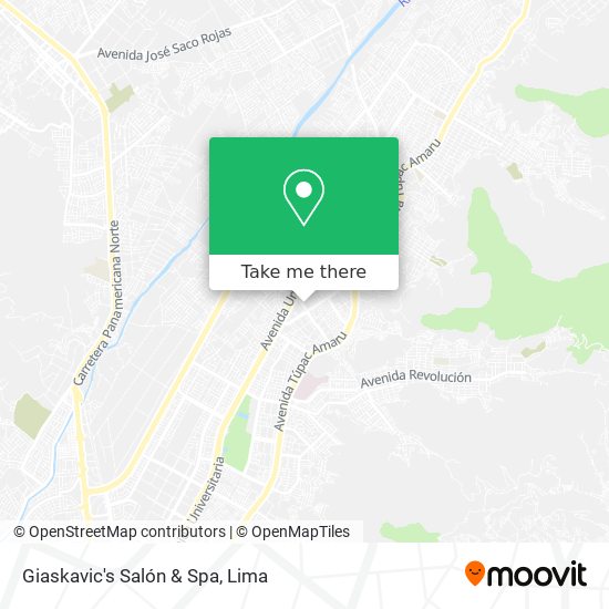 Giaskavic's Salón & Spa map