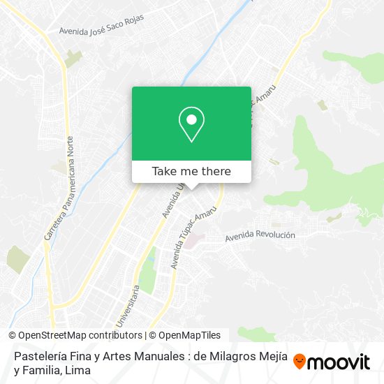 Pastelería Fina y Artes Manuales : de Milagros Mejía y Familia map