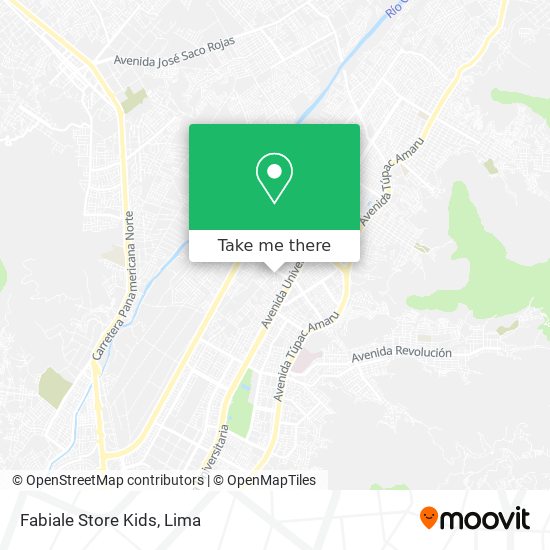 Mapa de Fabiale Store Kids