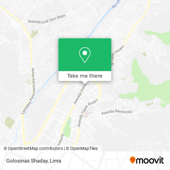 Golosinas Shaday map