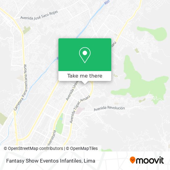 Fantasy Show Eventos Infantiles map