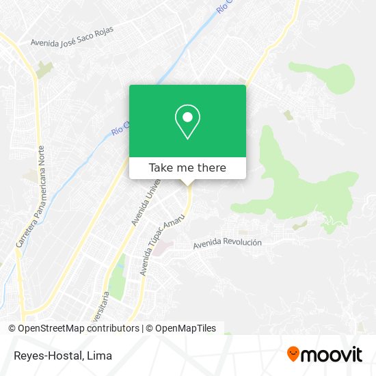 Reyes-Hostal map