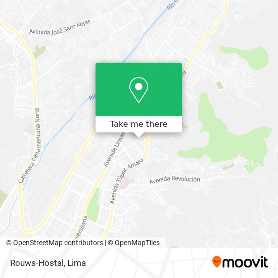 Rouws-Hostal map