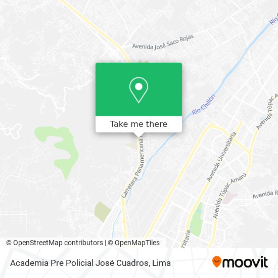 Academia Pre Policial José Cuadros map
