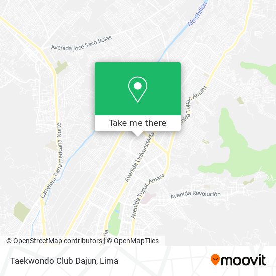 Taekwondo Club Dajun map