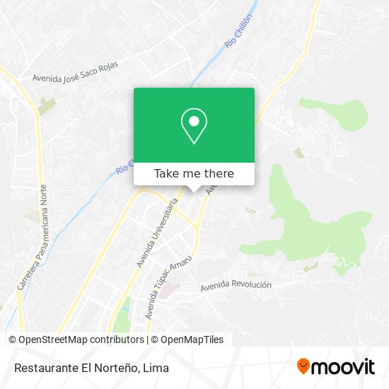 Restaurante El Norteño map