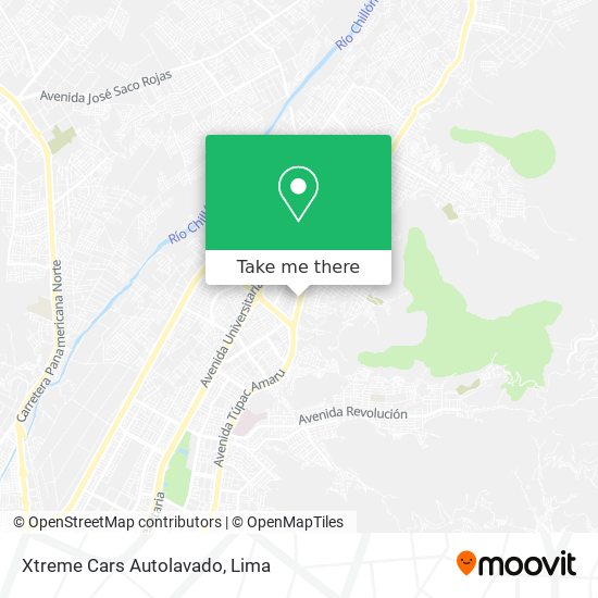 Xtreme Cars Autolavado map