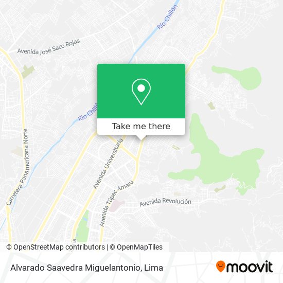 Alvarado Saavedra Miguelantonio map