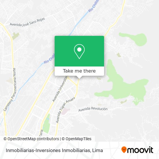 Mapa de Inmobiliarias-Inversiones Inmobiliarias