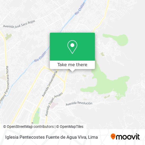 Iglesia Pentecostes Fuente de Agua Viva map
