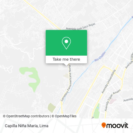 Capilla Niña María map