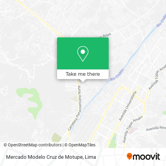Mercado Modelo Cruz de Motupe map