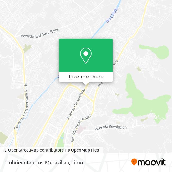 Lubricantes Las Maravillas map