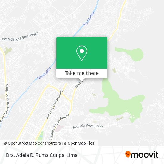 Dra. Adela D. Puma Cutipa map