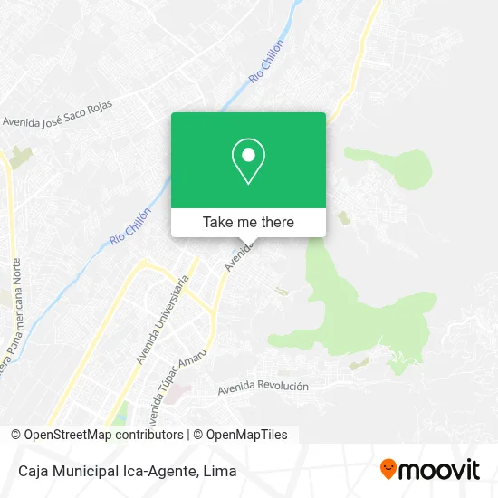 Caja Municipal Ica-Agente map