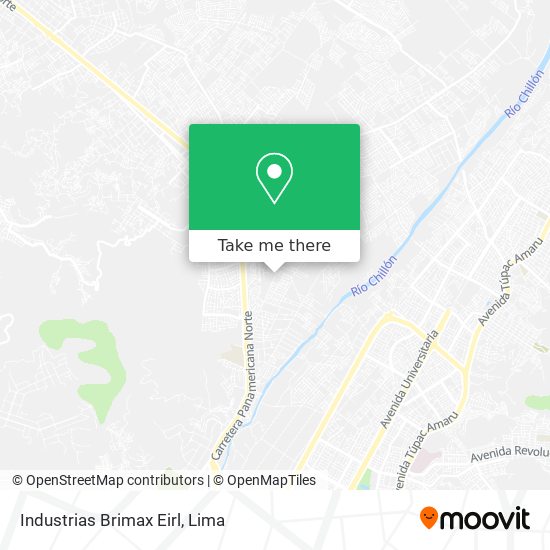 Industrias Brimax Eirl map