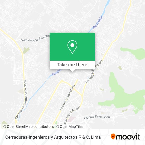 Cerraduras-Ingenieros y Arquitectos R & C map