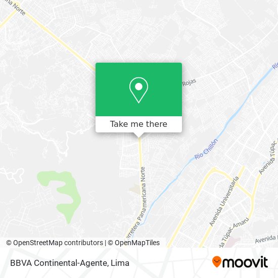 BBVA Continental-Agente map