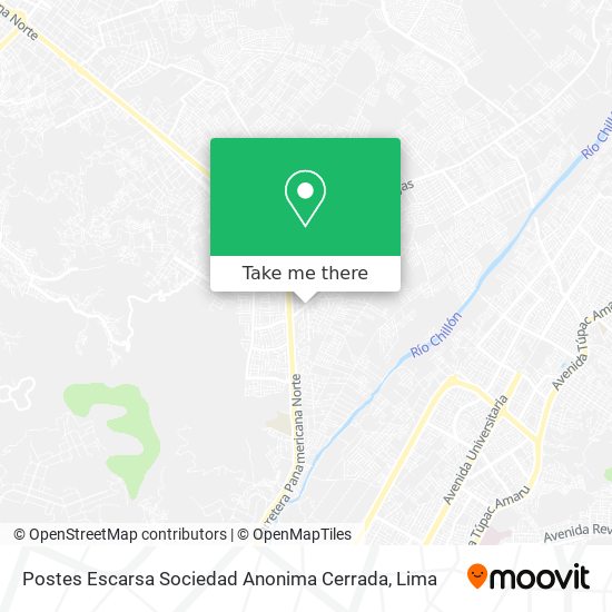 Postes Escarsa Sociedad Anonima Cerrada map