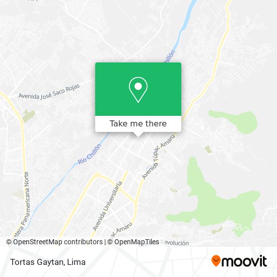 Mapa de Tortas Gaytan