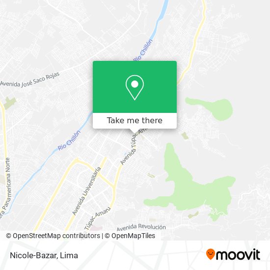 Nicole-Bazar map
