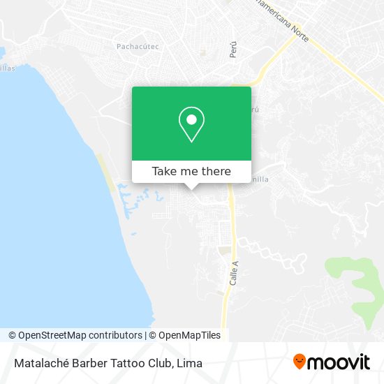 Matalaché Barber Tattoo Club map
