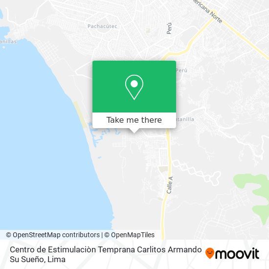 Mapa de Centro de Estimulaciòn Temprana Carlitos Armando Su Sueño