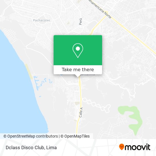 Mapa de Dclass Disco Club