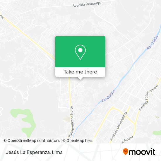 Mapa de Jesús La Esperanza