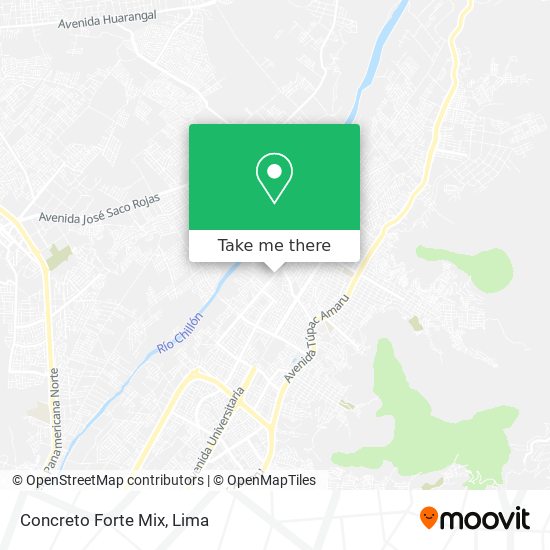 Concreto Forte Mix map