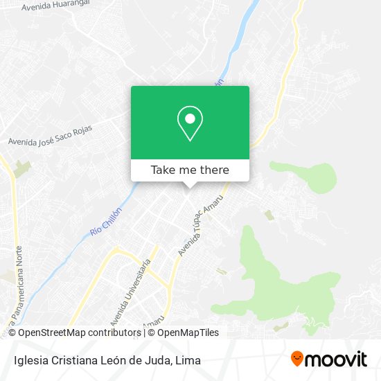 Mapa de Iglesia Cristiana León de Juda
